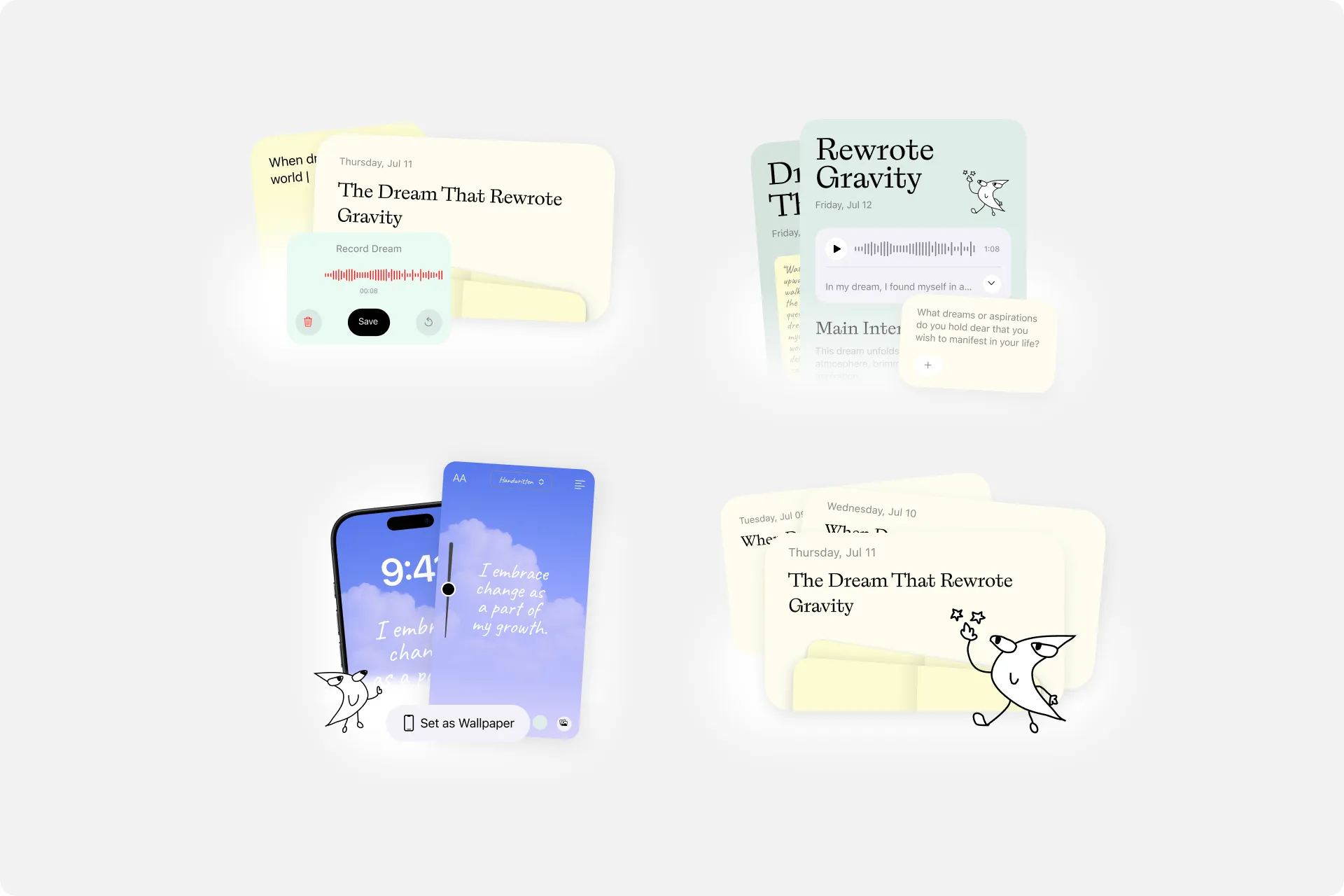 Surrly — dream history and insights