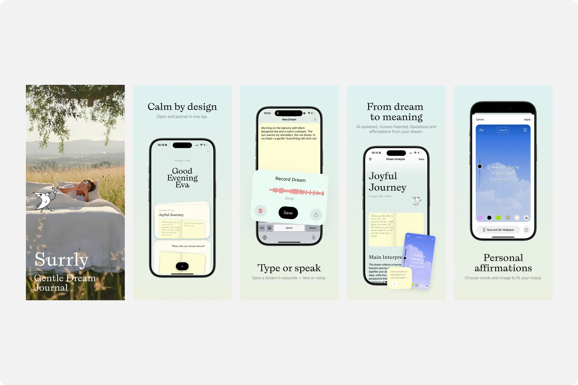 Surrly — app experience overview