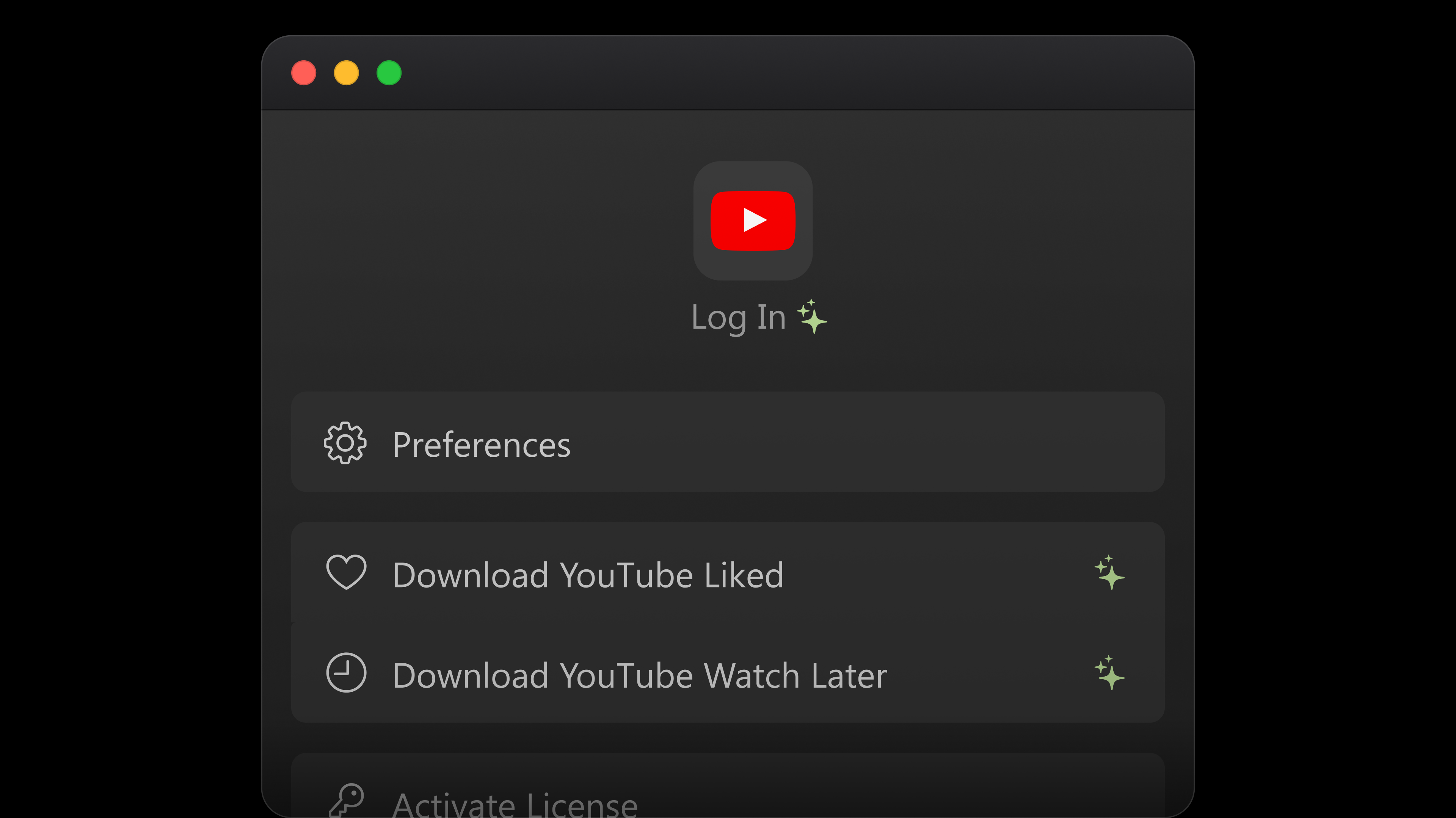 4K Download — überarbeitete App-Oberflächen, Beispiel 3