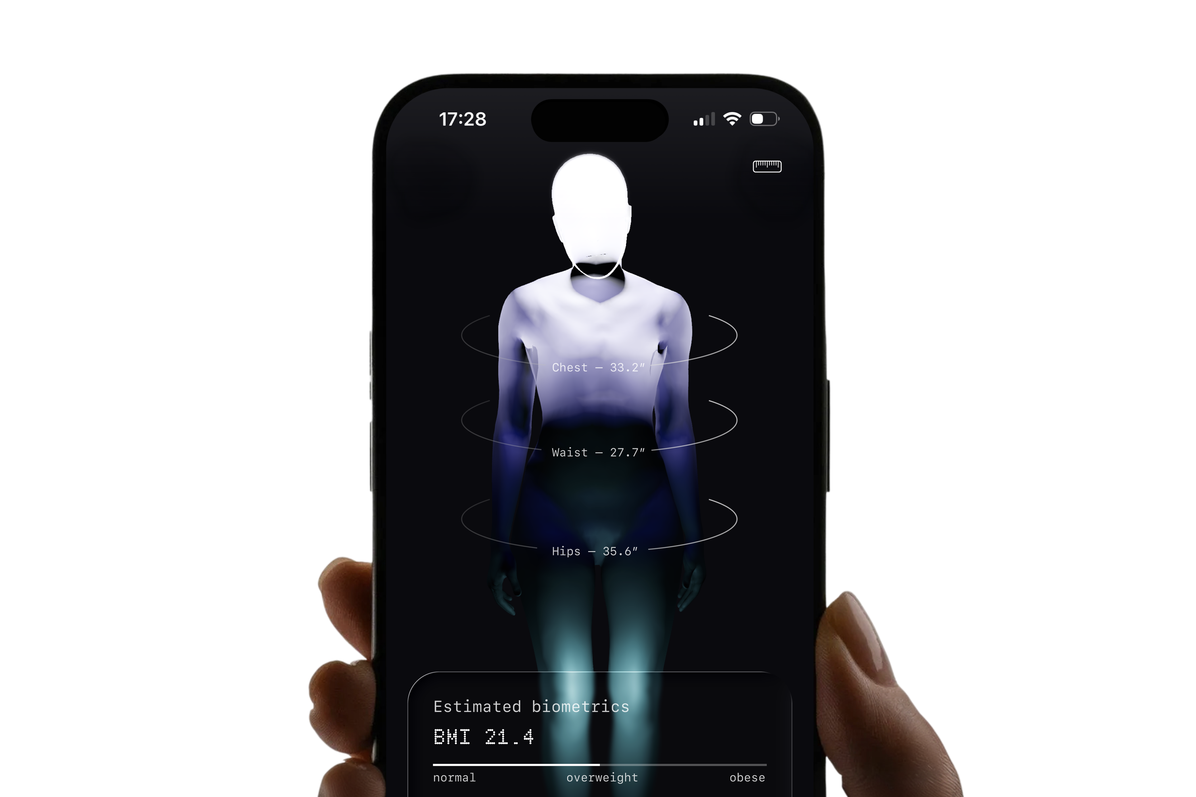 Vana — оценка биометрических показателей и 3D-визуализация тела