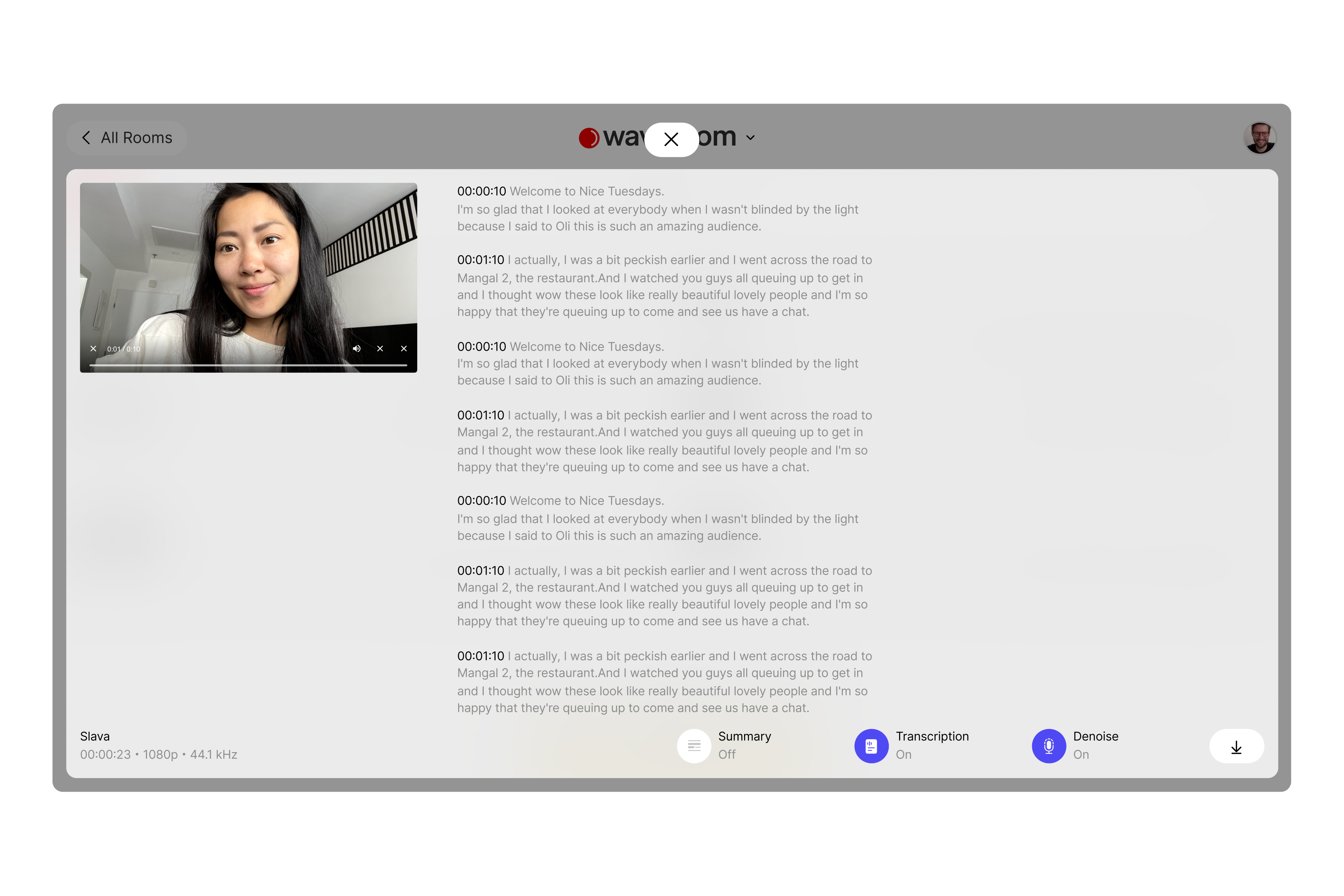 Waveroom — visuelle Identität