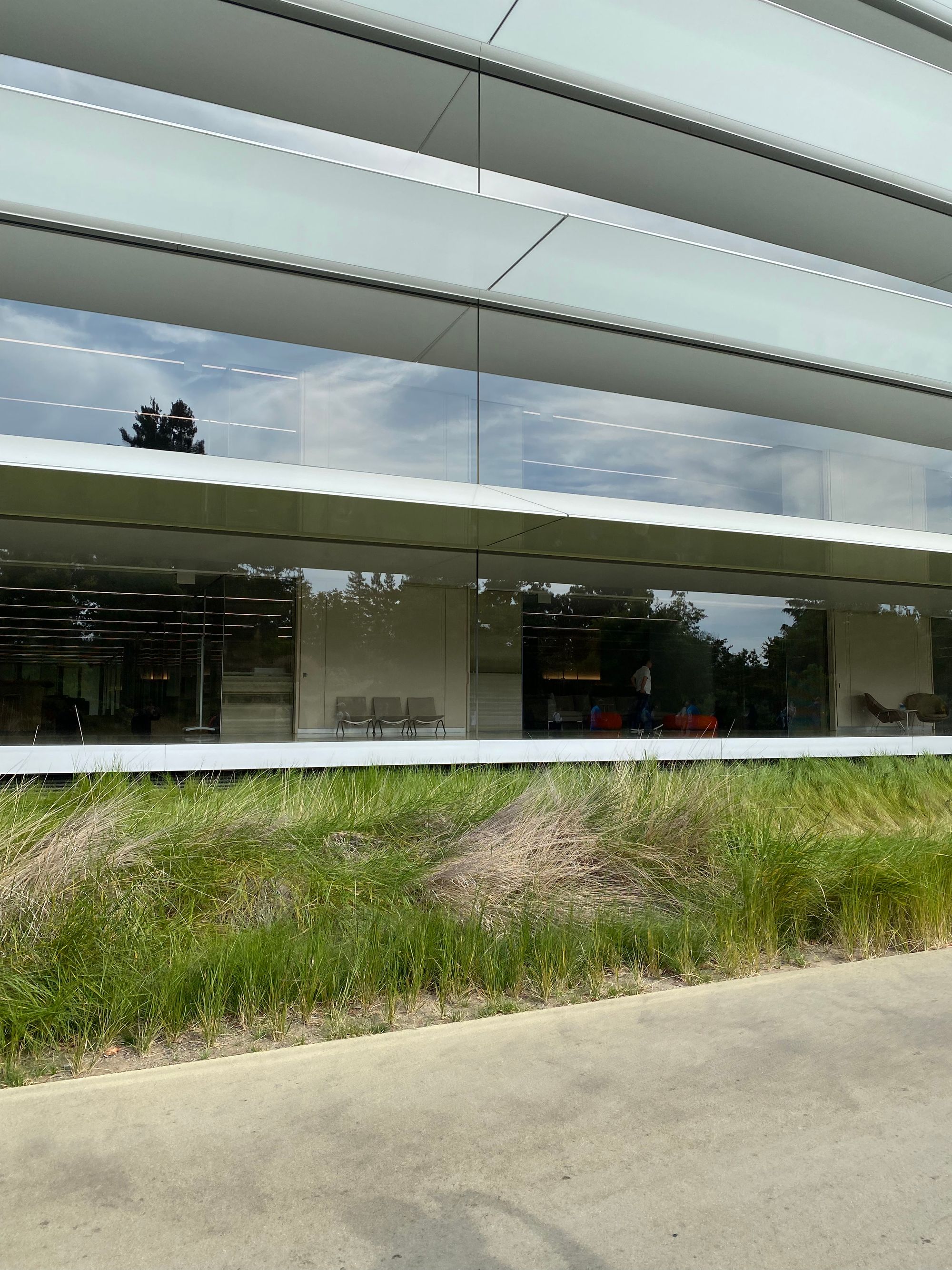 The keynote outdoor venue at Apple Park