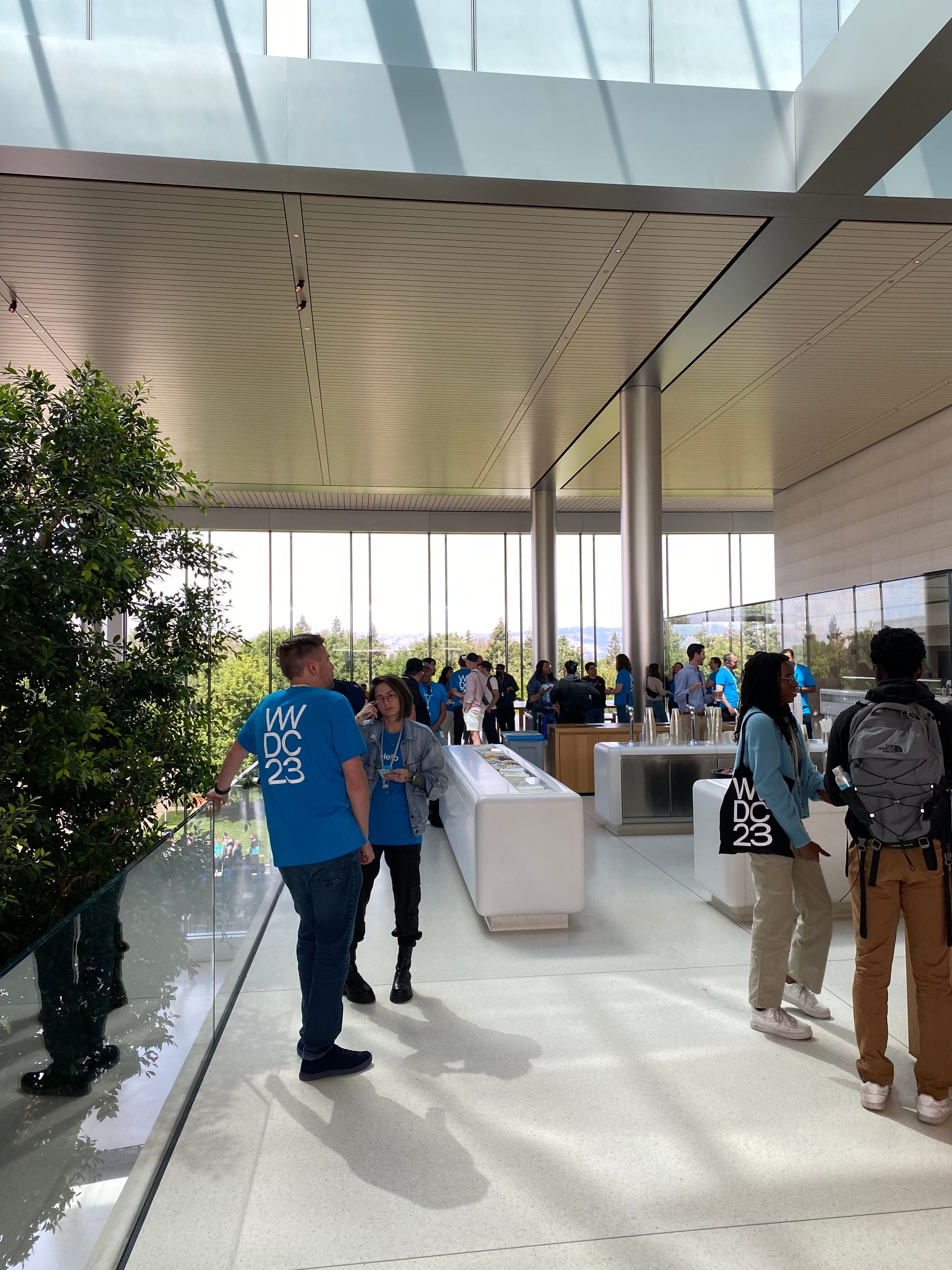 Apple Park campus tour during WWDC