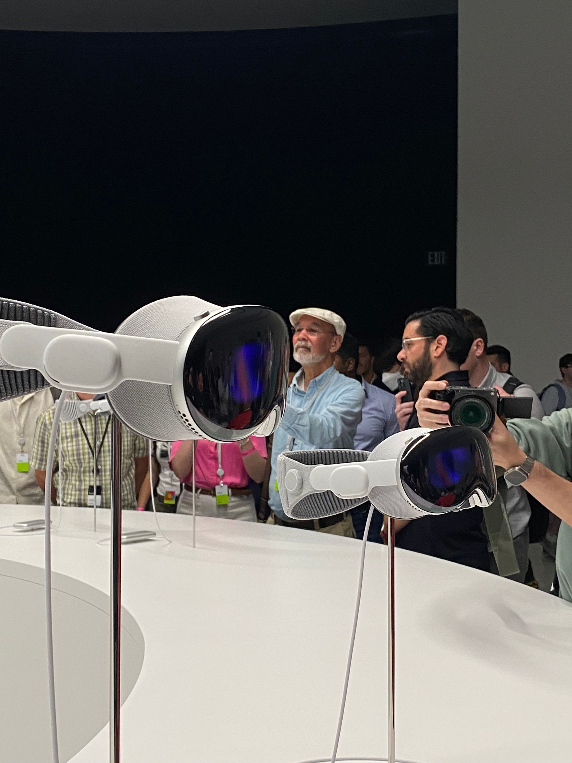 Vision Pro hands-on experience at WWDC 2023