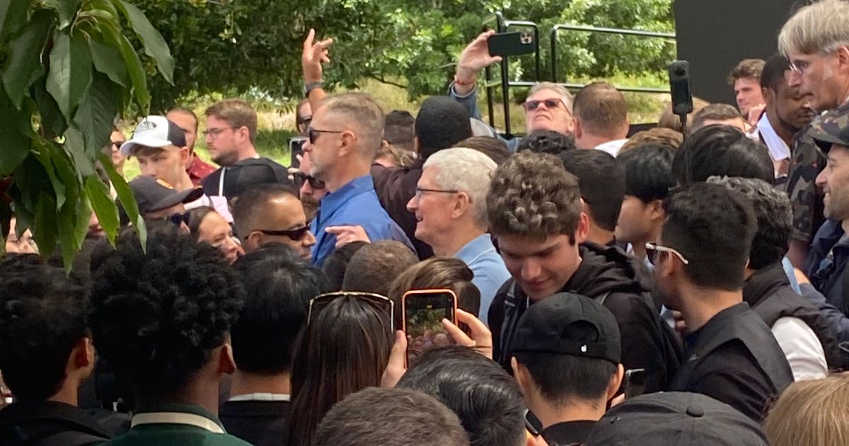 Tim Cook at WWDC 2023